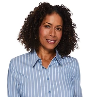 Chemise habillée avec col boutonné Iyla pour femmes Tailles P-TTG