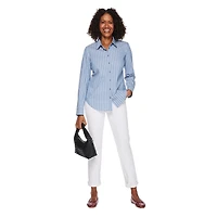 Chemise habillée avec col boutonné Iyla pour femmes Tailles P-TTG