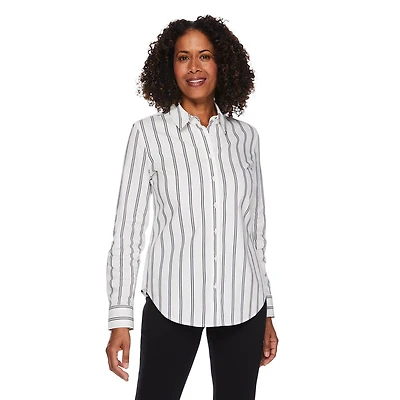 Chemise habillée avec col boutonné Iyla pour femmes Tailles P-TTG