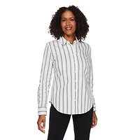 Chemise habillée avec col boutonné Iyla pour femmes Tailles P-TTG