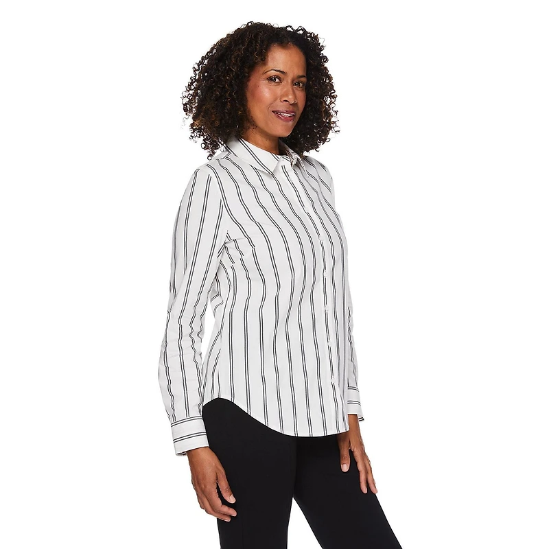 Chemise habillée avec col boutonné Iyla pour femmes Tailles P-TTG