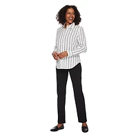 Chemise habillée avec col boutonné Iyla pour femmes Tailles P-TTG