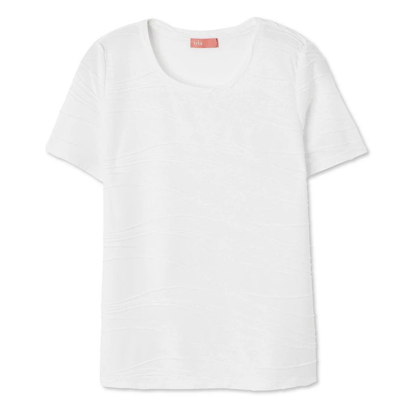 T-shirt à motif ondulé Iyla pour femmes