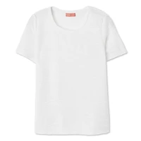 T-shirt à motif ondulé Iyla pour femmes