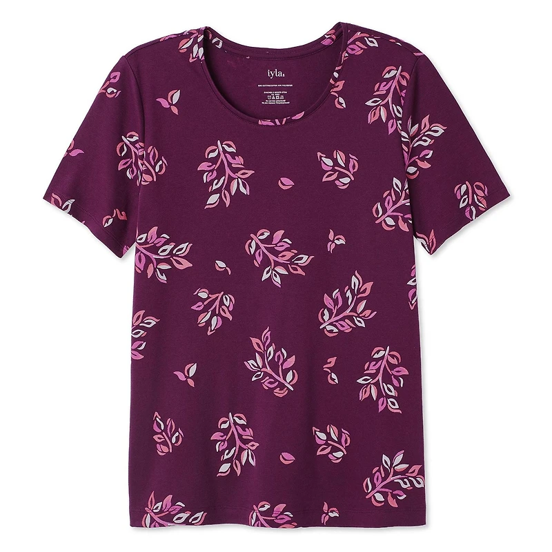 Iyla Women's Crew Neckline Top, Sizes S-XXL