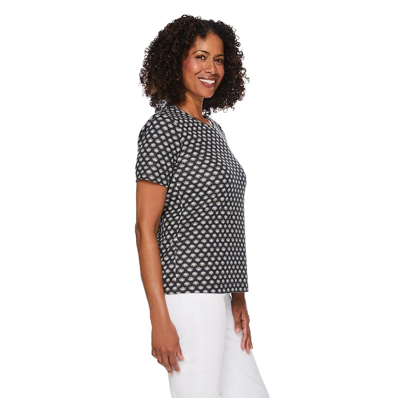 Iyla Women's Crew Neckline Top, Sizes S-XXL