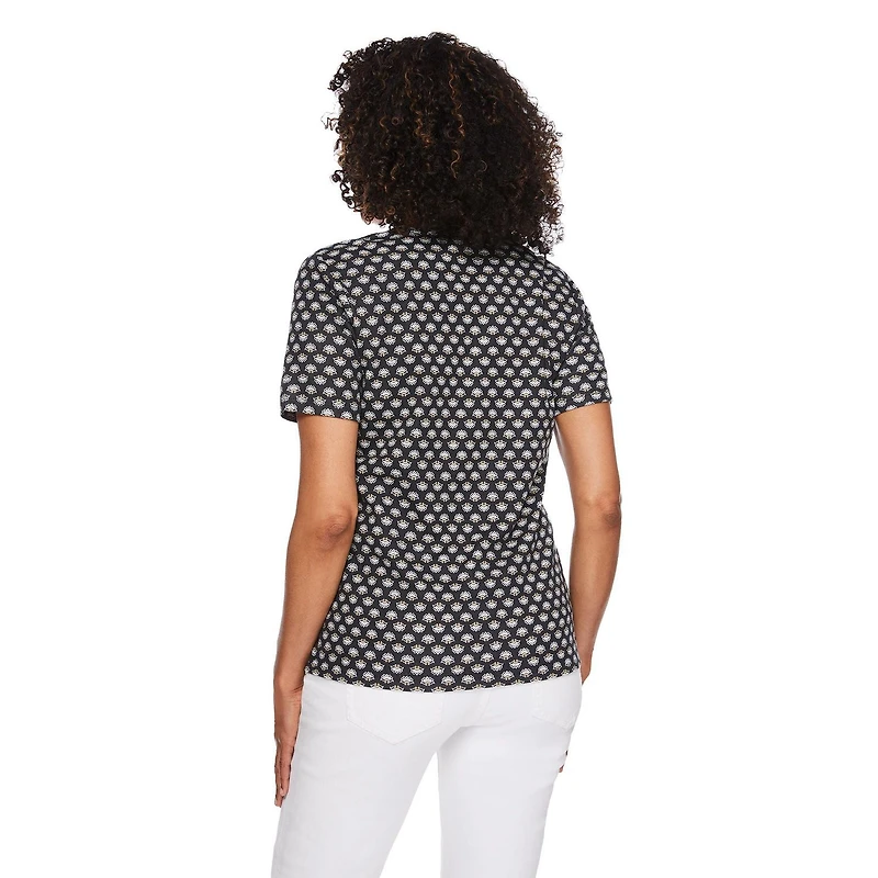 Haut à encolure ras du cou Iyla pour femmes Tailles P-TTG