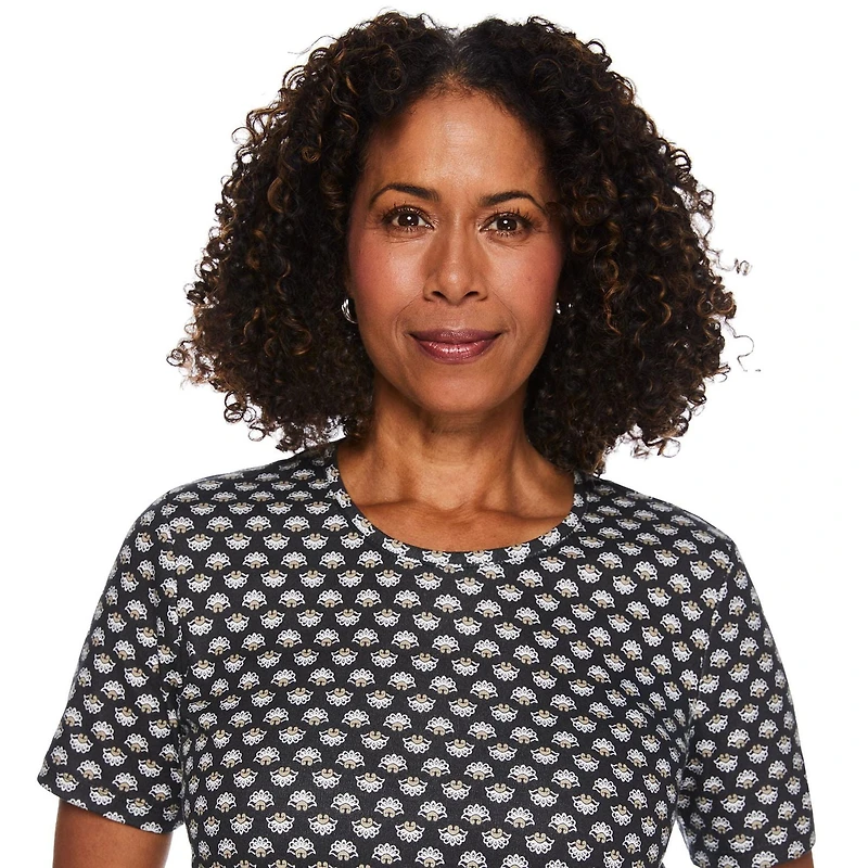 Iyla Women's Crew Neckline Top, Sizes S-XXL