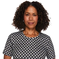 Haut à encolure ras du cou Iyla pour femmes Tailles P-TTG