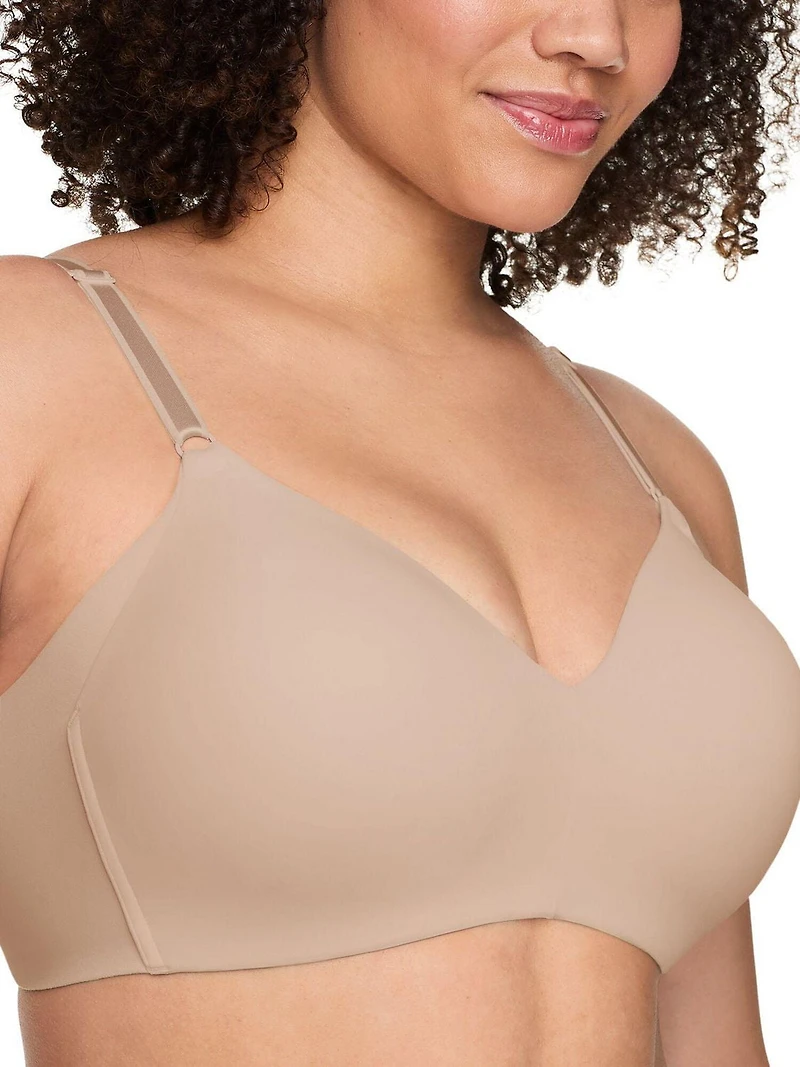 Warners Blissful Benefits Underarm-Smoothing Comfort Wireless Lightly Lined T-Shirt Bra (RM7561E),
