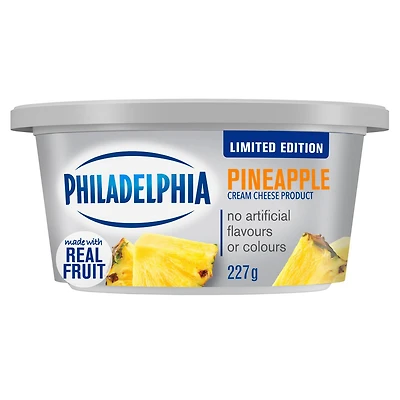 Produit De Fromage À La Crème À L'Ananas De, Pot Philadelphia à l'ananas