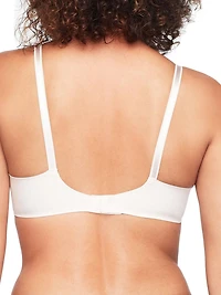 Warners Blissful Benefits Soutien-gorge t-shirt sans fil légèrement doublé pour un confort lissant sous les aisselles (RM7561E) armatures