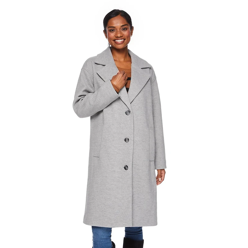 Manteau long George pour femmes Tailles TP–TTG