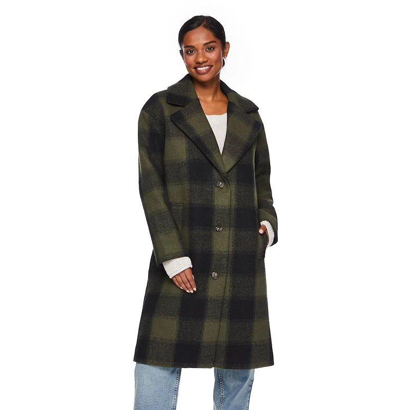 Manteau long George pour femmes Tailles TP–TTG