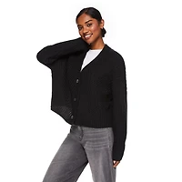 Cardigan de coupe carrée George pour femmes Tailles TP–TTG