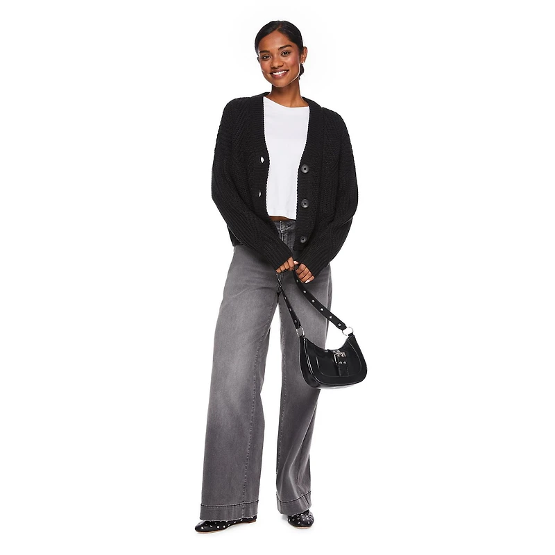 Cardigan de coupe carrée George pour femmes Tailles TP–TTG