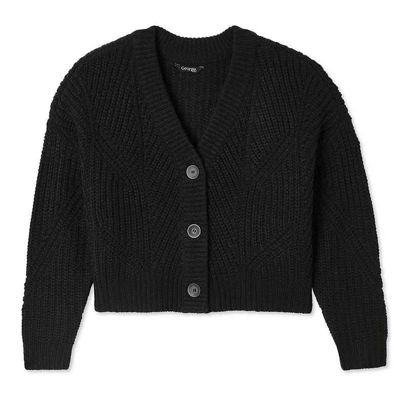 Cardigan de coupe carrée George pour femmes Tailles TP–TTG