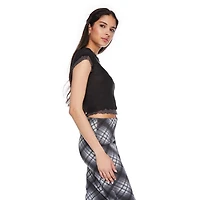 T-shirt en maille No Boundaries pour femmes