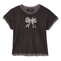 T-shirt en maille No Boundaries pour femmes