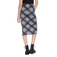 Jupe mi-longue en maille No Boundaries pour femmes