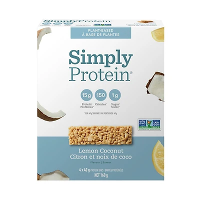 SimplyProtein Lemon Coconut Bars