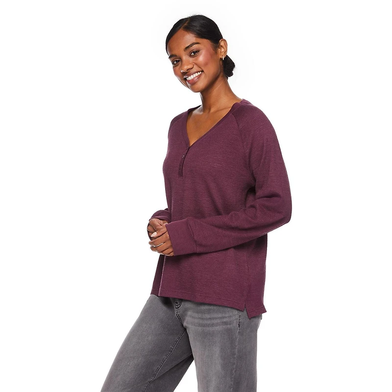 George Women's Rib Henley Tee