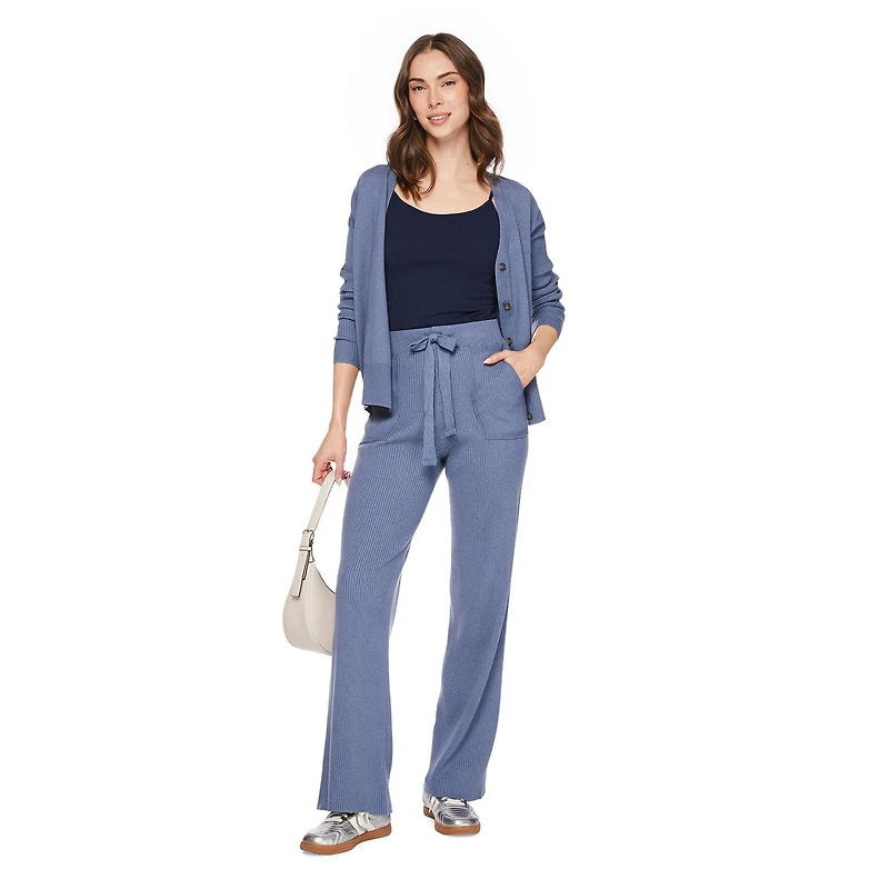 Pantalon en tricot côtelé George pour femmes Tailles TP–TTG