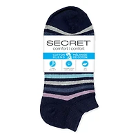 Secret cotton Fashion Low Cut Socks 3 pairs