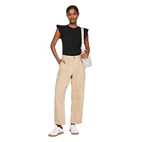 George Women's Rib Ruffle Tee