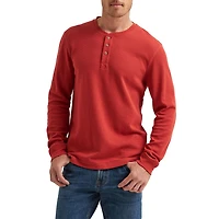 Wrangler Men's Long Sleeve Thermal Henley