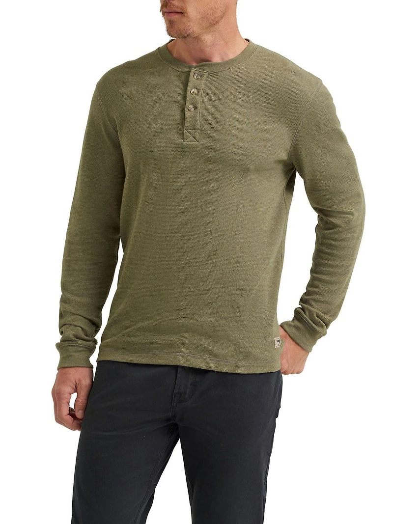 Wrangler Henley thermique à manches longues