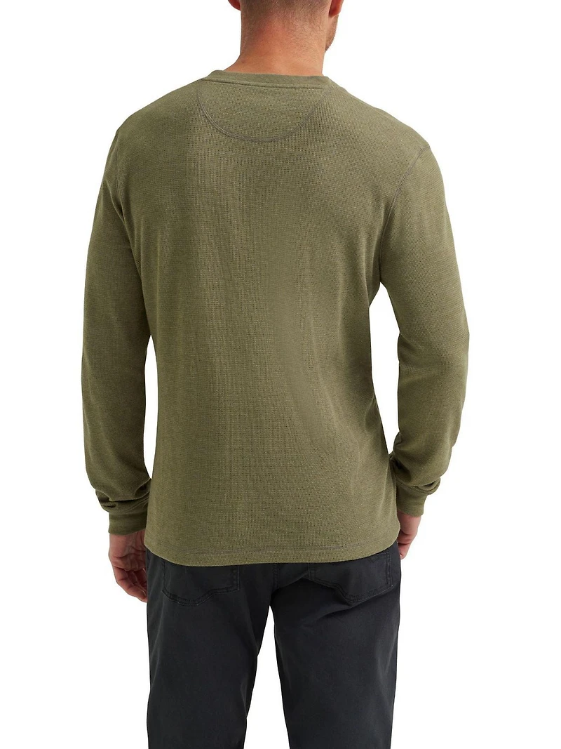 Wrangler Henley thermique à manches longues