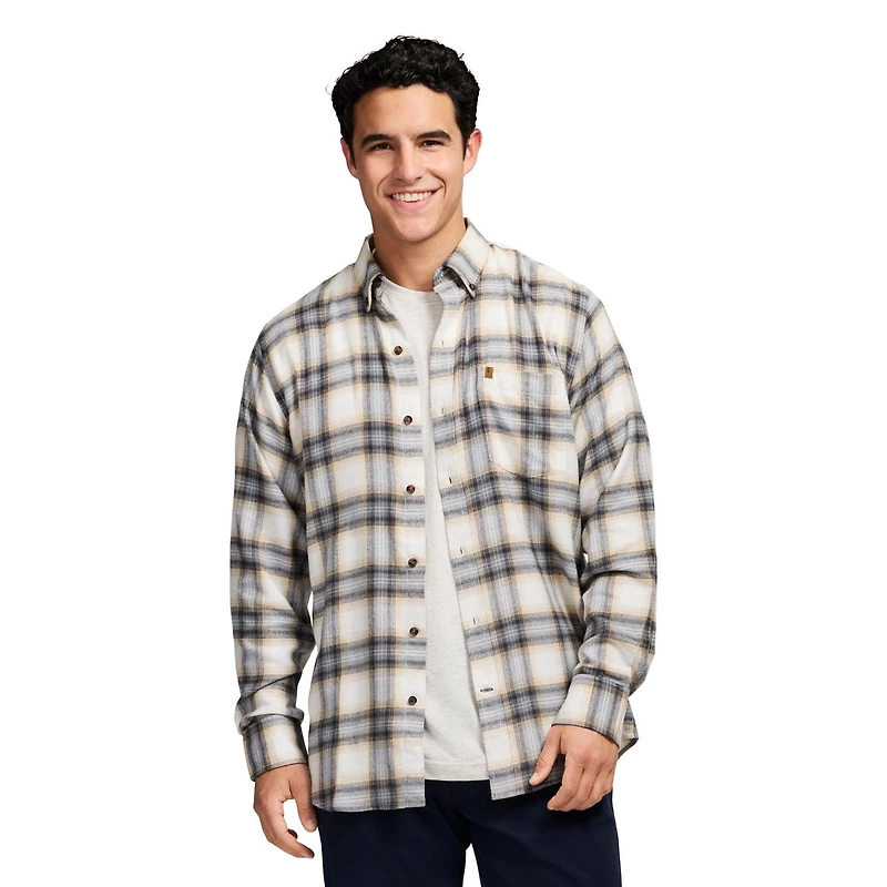 IZOD L/S WOVEN PLAID SHIRT, S-XXL
