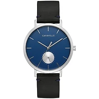 Montre Caravelle argentée pour hommes