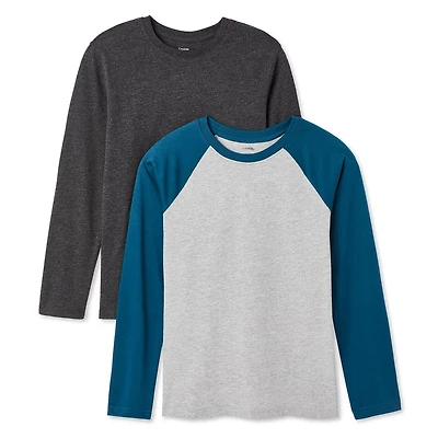 George Boys' Long Sleeve Tee 2-Pack