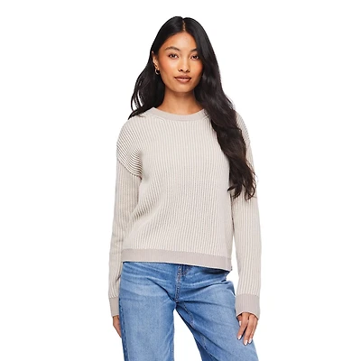No Boundaries Women's Oversized Sweater, Sizes XS-XXL