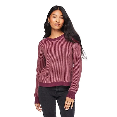 No Boundaries Women's Oversized Sweater, Sizes XS-XXL