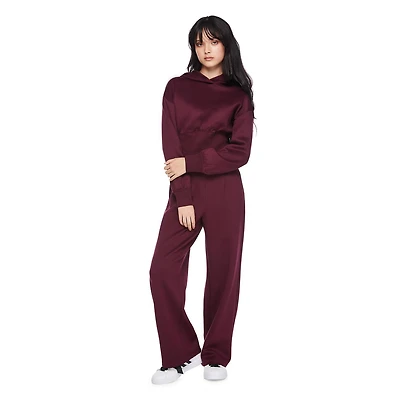 Haut à capuchon écourté style corset manches longues My Sister’s Closet pour filles Tailles P-TTG