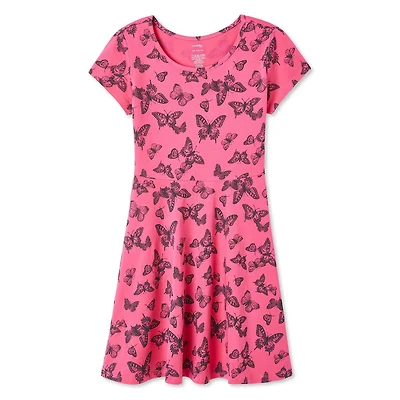 George Girls' Skater Dress, Sizes XS-XL