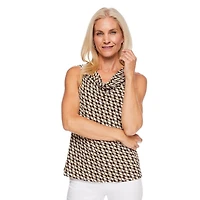 Iyla Women's Cowl Neckline Top