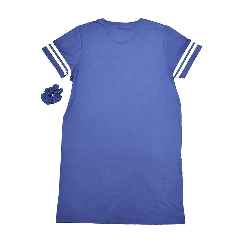 NHL Toronto Maple Leafs Chemise de nuit pour femme avec chouchou