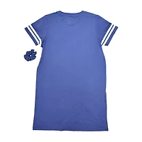 NHL Toronto Maple Leafs Chemise de nuit pour femme avec chouchou