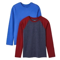 George Boys' Long Sleeve Tee 2-Pack