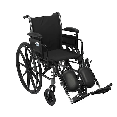 Fauteuil roulant léger Cruiser III avec accoudoirs rabattables amovibles