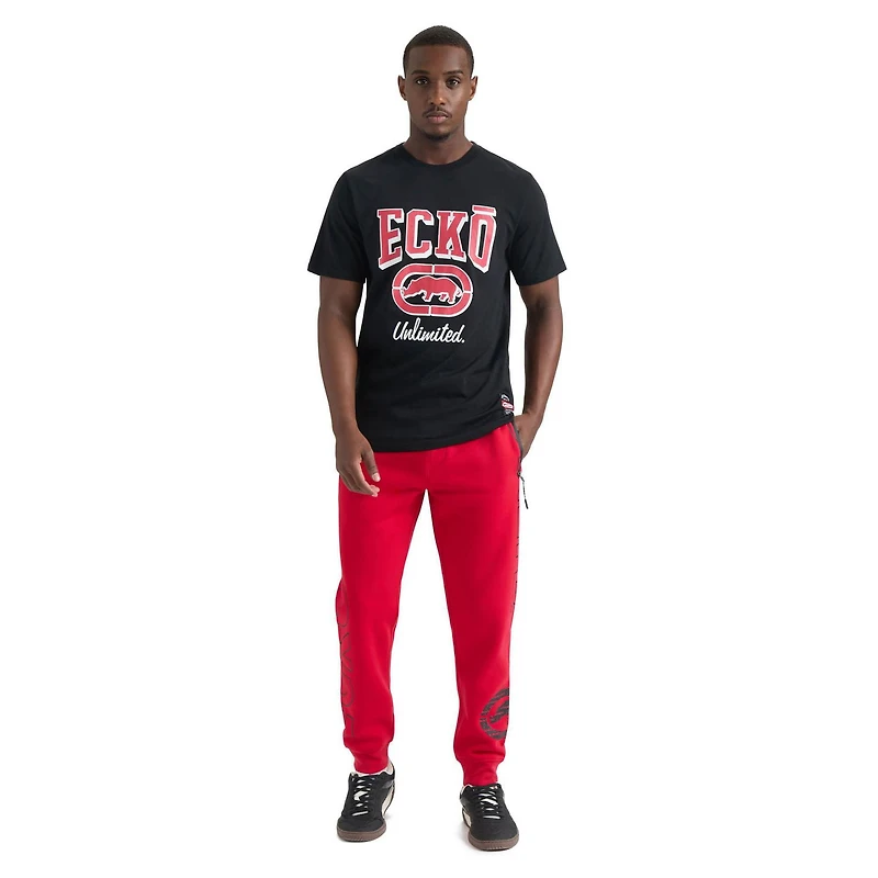 Ecko Hommes T-Shirt en Tricot Marque Ecko S-4XL