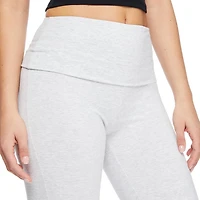No Boundaries Women's Fold-Over Waistband Flare Pant, Sizes XS-XXL