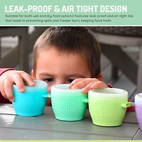 melii Snap & Go Pods - 6 x 2oz + 4 x 4oz - 10 piece set