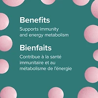 Webber Naturals Vitamine B12, Arôme naturel de cerise 2 500 mcg