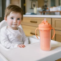 Gobelet isole avec paille de Parent’s Choice, 300 mL, paquet de 2, 12 mois+ 12 mois+, 300 mL, paquet de 2