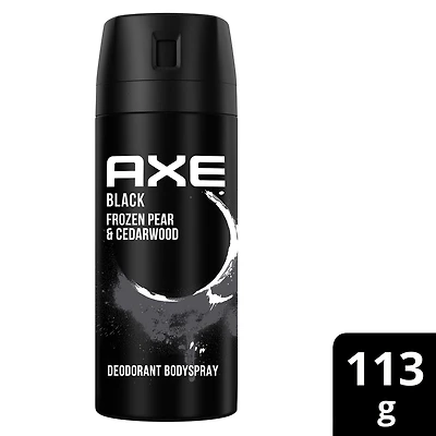 Atomiseur corporel désodorisant AXE Black 113 g Atomiseur corporel